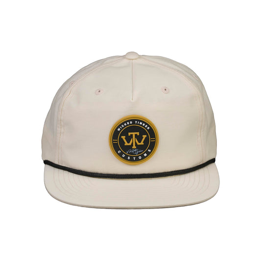 Wicked Timber PVC Rubber Logo Rope Cap