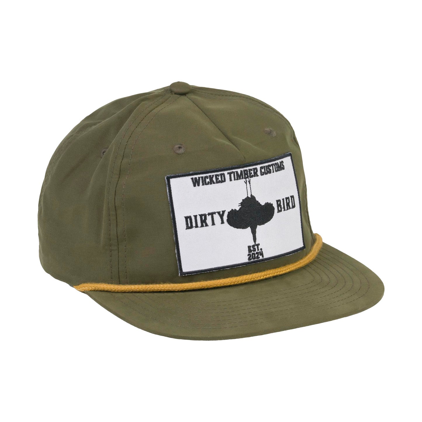Wicked Timber Dirty Bird Rope Cap (Loden/Gold)