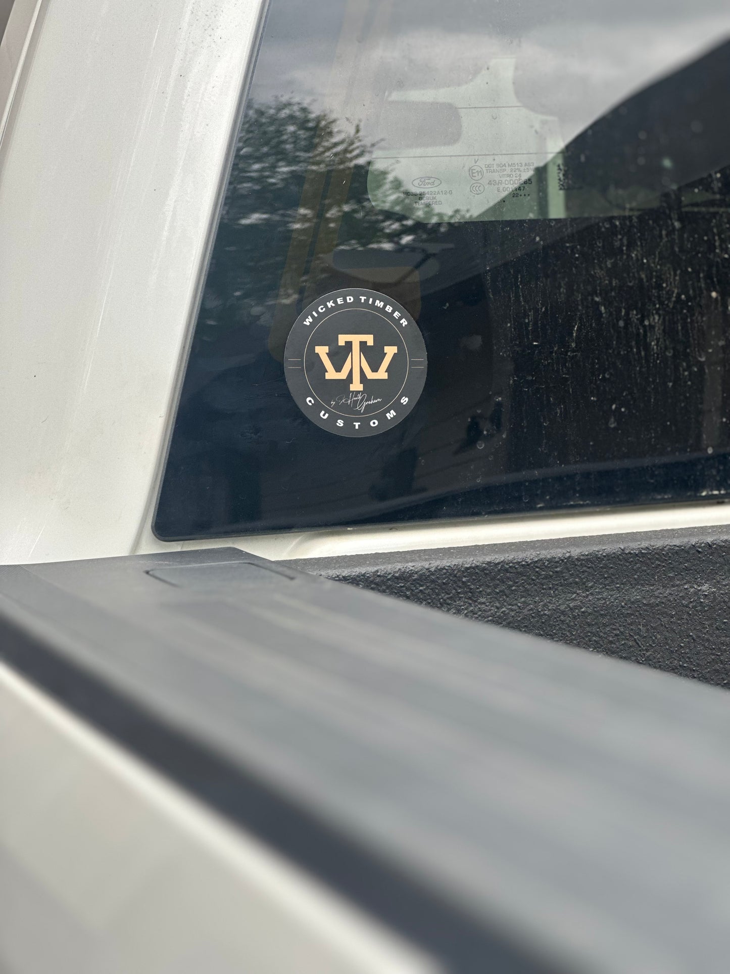 3" Wicked Timber Decal