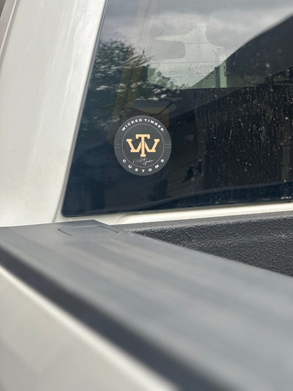 3" Wicked Timber Decal