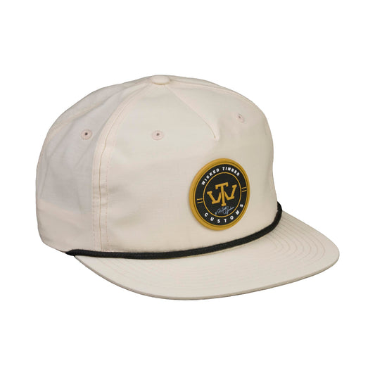 Wicked Timber PVC Rubber Logo Rope Cap