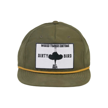 Wicked Timber Dirty Bird Rope Cap (Loden/Gold)