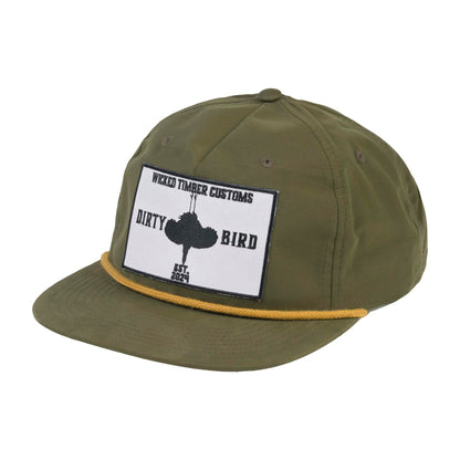 Wicked Timber Dirty Bird Rope Cap (Loden/Gold)