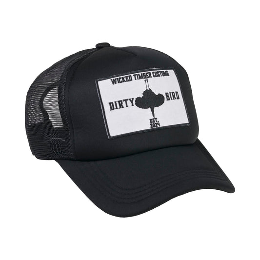 Wicked Timber Black Foam Cap – Dirty Bird Patch
